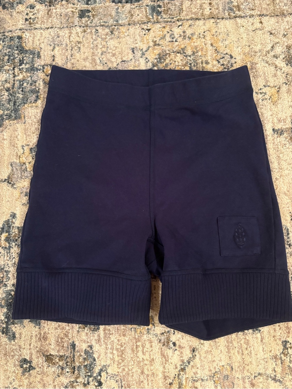 Free People Intimately Shorts Womens S Lounge Biker Yoga Navy Cotton Soft